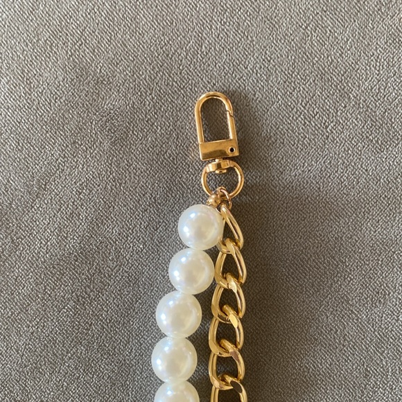 NWOT. Pearl Purse Chain Short Handle Replacement 12” Long ( 2 pieces) - Picture 6 of 9